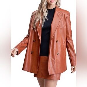 En Saison Cognac Large Blazer